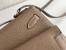 Hermes Kelly En Desordre 20 Handmade Bag In Taupe Epsom Calfskin