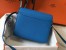 Hermes Sac Roulis Mini Bag In Blue Hydra Evercolor Calfskin