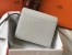 Hermes Sac Roulis Mini Bag In Pearl Grey Evercolor Calfskin