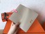 Hermes Bi-Color Epsom Bearn Wallet Grey/Pink