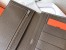 Hermes Bi-Color Epsom Bearn Wallet Black/Taupe