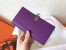 Hermes Bi-Color Epsom Bearn Wallet Ultraviolet/Taupe