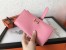 Hermes Pink Epsom Bearn Gusset Wallet