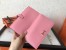 Hermes Pink Epsom Bearn Gusset Wallet