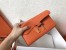 Hermes Orange Epsom Constance Long Wallet