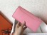 Hermes Pink Epsom Constance Long Wallet