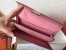 Hermes Pink Epsom Constance Long Wallet