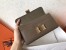 Hermes Taupe Epsom Constance Long Wallet