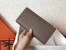 Hermes Taupe Epsom Constance Long Wallet