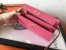 Hermes Kelly Classic Long Wallet In Pink Epsom Leather