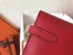 Hermes Kelly Classic Long Wallet In Red Epsom Leather