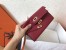 Hermes Kelly Classic Long Wallet In Ruby Epsom Leather