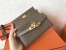 Hermes Kelly Classic Long Wallet In Taupe Epsom Leather