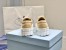 Prada Double Wheel Sneakers In Beige Nylon Gabardine 