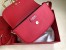 Valentino Supervee Crossbody Bag In Red Leather