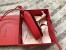 Valentino Small Vring Crossbody Bag In Red Goatskin