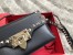 Valentino Mini Rockstud Crossbody Bag In Black Calfskin