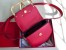 Valentino Small Supervee Crossbody Bag In Red Leather