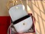 Valentino Small Supervee Crossbody Bag In White Leather