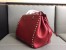 Valentino Red Rockstud Double Handle Drawstring Bag