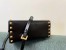 Valentino Rockstud Alcove Box Bag In Black Calfskin