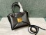 Valentino One Stud Top Handle Bag In Black Nappa Leather