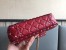 Valentino Rockstud Spike Small Bag In Red Lambskin