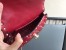 Valentino Rockstud Spike Small Bag In Red Lambskin