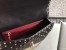 Valentino Rockstud Spike Medium Bag In Black Nappa Leather