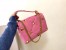 Valentino Roman Stud Chain Bag In Pink Lambskin