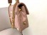 Valentino Roman Stud Chain Bag In Rose Cannelle Lambskin