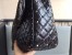 Valentino Large Crinkled Lambskin Rockstud Spike Shoulder Bag