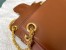 Valentino Stud Sign Shoulder Bag In Brown Nappa Leather