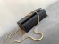 Saint Laurent Kate Box Bag In Black Grained Leather