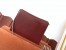 Saint Laurent Cassandra Clasp Bag In Bordeaux Croc-Embossed Leather