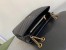 Saint Laurent Loulou Medium Bag In Black Matelasse Leather