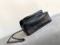 Saint Laurent Niki Baby Bag In Black Crocodile Embossed Leather