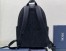 Dior Explorer Backpack In Black CD Diamond Mirage Ski Capsule Nylon