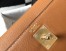 Hermes Bi-color Kelly 32cm Epsom Bag Gold/Black GHW