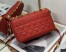 Dior Medium Dioramour Caro Red Bag with Heart Motif