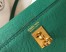 Hermes Kelly Mini II Bag In Malachite Epsom Leather