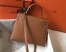 Hermes Kelly 28cm Sellier Bag In Brown Epsom Leather