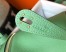 Hermes Lindy Mini Bag In Vert Criquet Clemence Calfskin