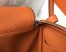 Hermes Lindy 26cm Bag In Orange Clemence With PHW