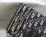 Dior 30 Montaigne 2 In 1 Pouch In Blue Oblique Canvas