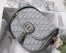 Dior Medium Bobby Bag In Grey Dior Oblique Canvas