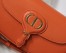 Dior Bobby East-West Bag In Orange Box Calfskin