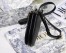 Dior Saddle Trio Pouch With Strap In Black Calfskin