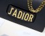 Dior Black J'Adior Calfskin Flap Bag