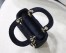 Dior Mini Lady Dior Chain Bag In Black Velvet